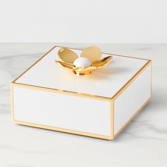 kate spade Other - Kate Spade New York Make It Pop Jewelry Trinket Flower Box